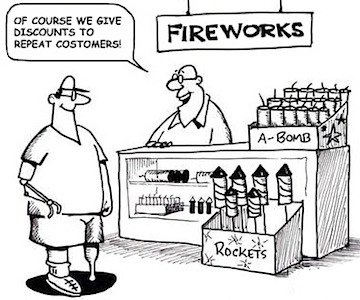 fireworks cartoon